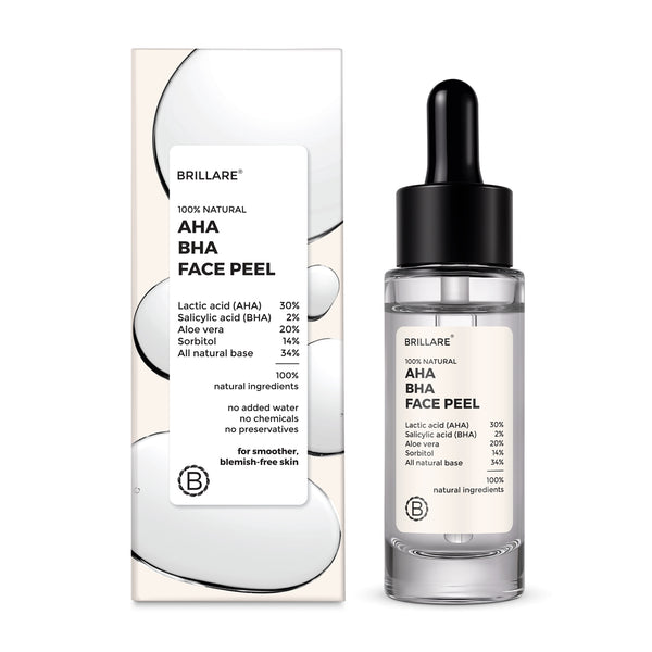 AHA BHA Exfoliating Face Peeling Solution | Brillare