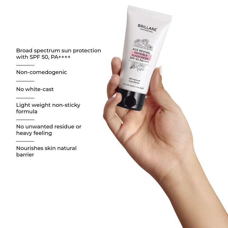 Age Revival Invisible Sunscreen with SPF50