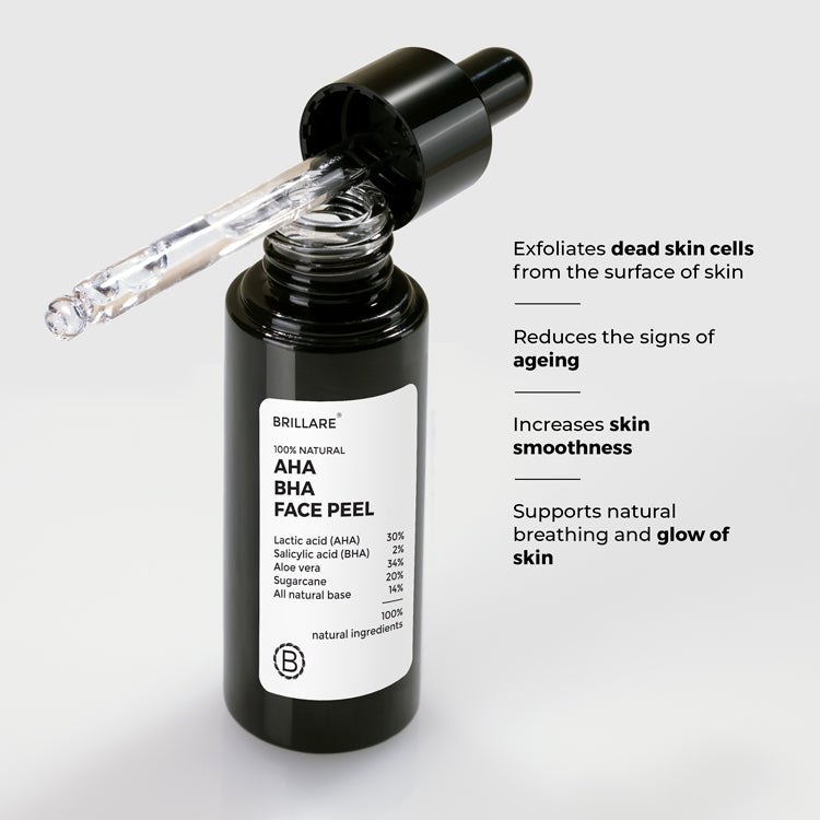 AHA BHA Exfoliating Face Peeling Solution