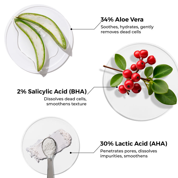 AHA BHA Exfoliating Face Peeling Solution