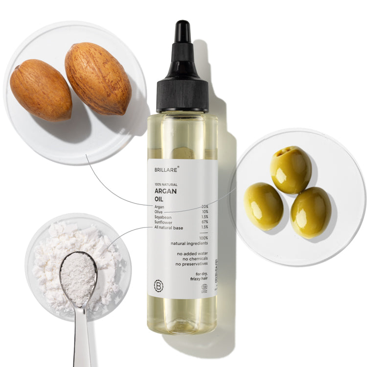 Argan Hair Oil for Dry, Frizzy Hair