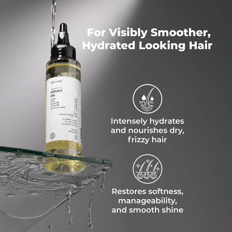 Argan Hair Oil for Dry, Frizzy Hair