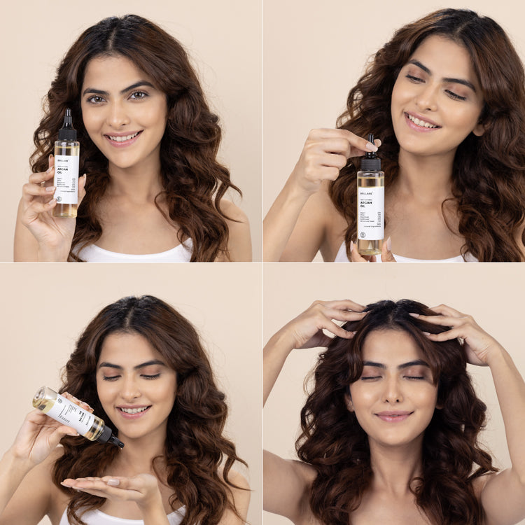 Argan Hair Oil for Dry, Frizzy Hair
