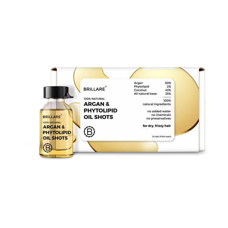 Argan & Phytolipid Oil Shots For Dry, Frizzy Hair