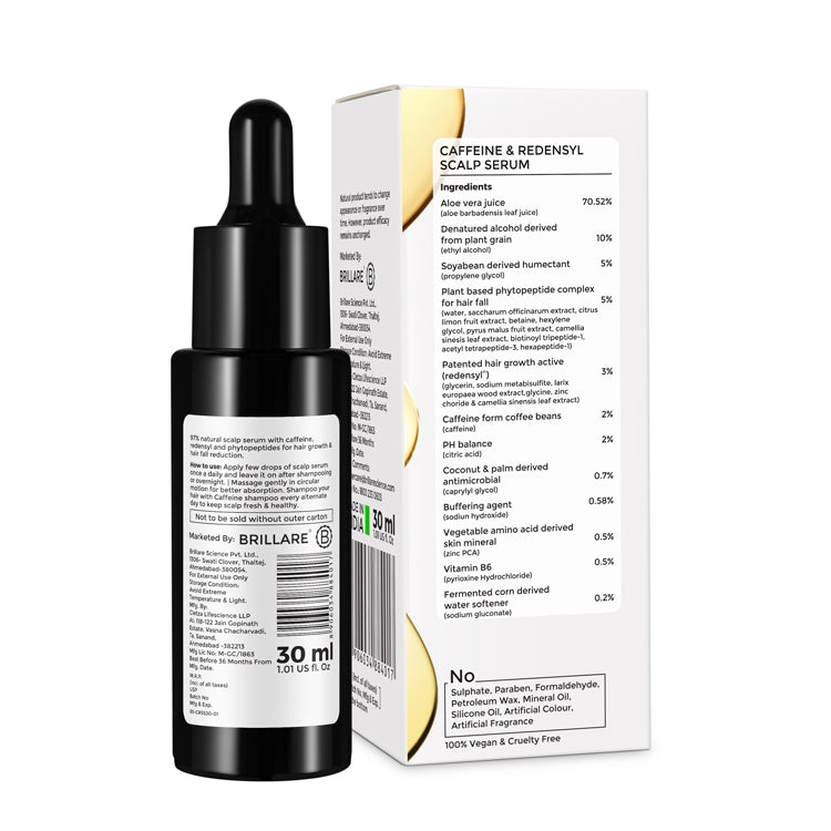 Caffeine & Redensyl Scalp Serum For Hair Growth