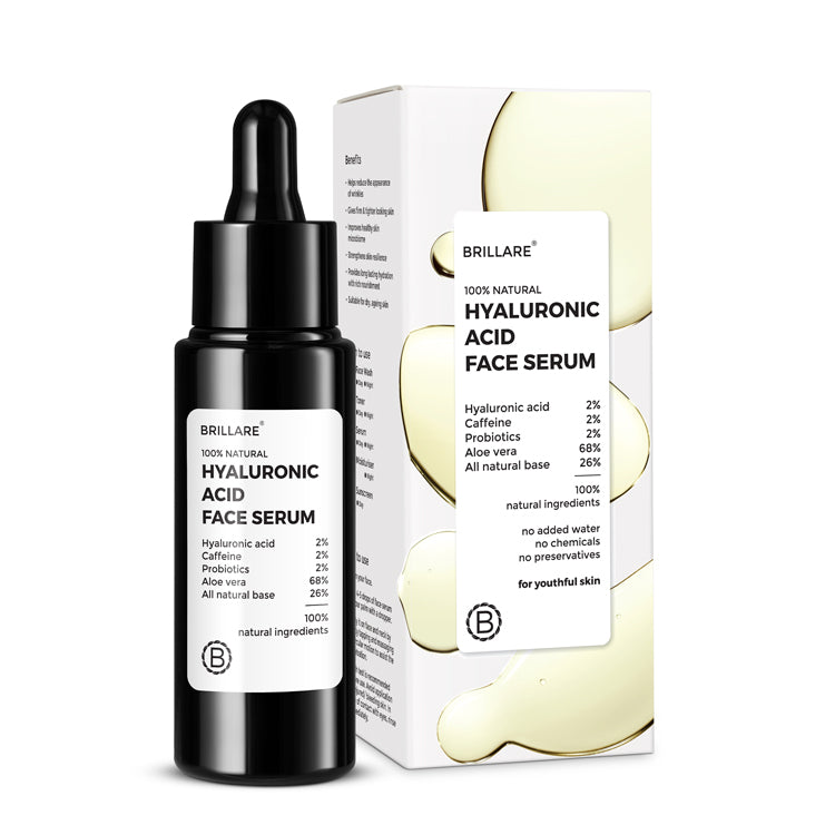 2% Hyaluronic Acid Face Serum For youthful Skin