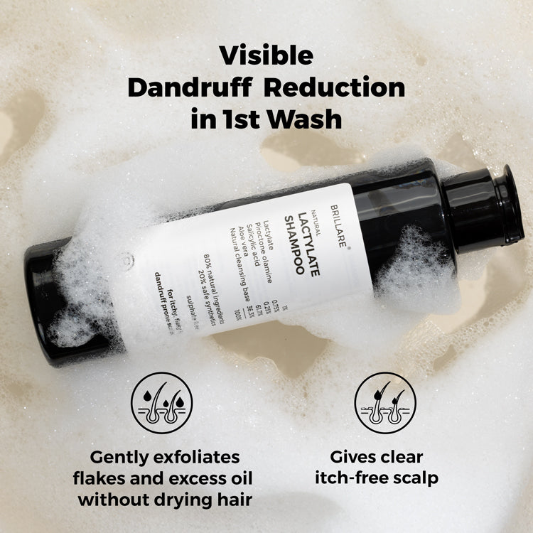 Lactylate Shampoo To Reduce Dandruff