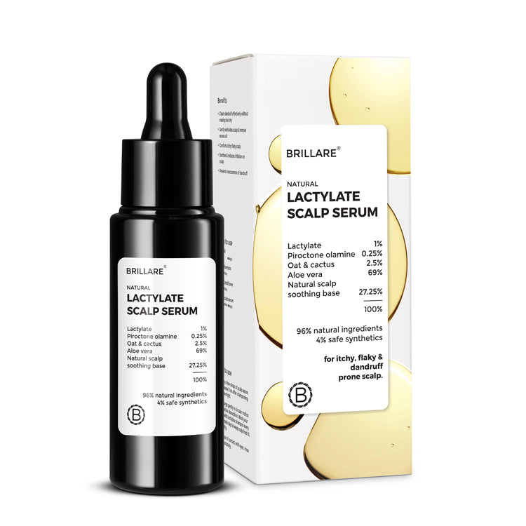 Lactylate & Piroctone Olamine Scalp Serum for Dandruff Control