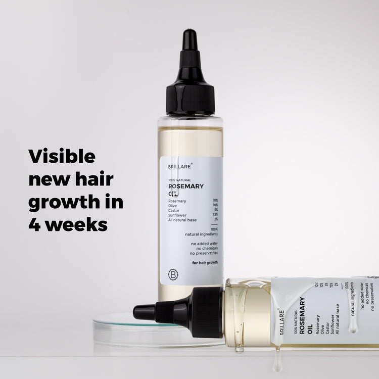 Rosemary Hair Oil with Shampoo for Hair Growth