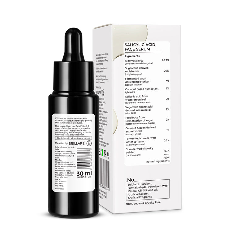 2% Salicylic Acid Face Serum for Acne-Prone Skin