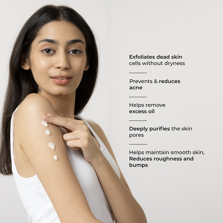 1% Salicylic Acid Body Lotion for Acne-Prone Skin