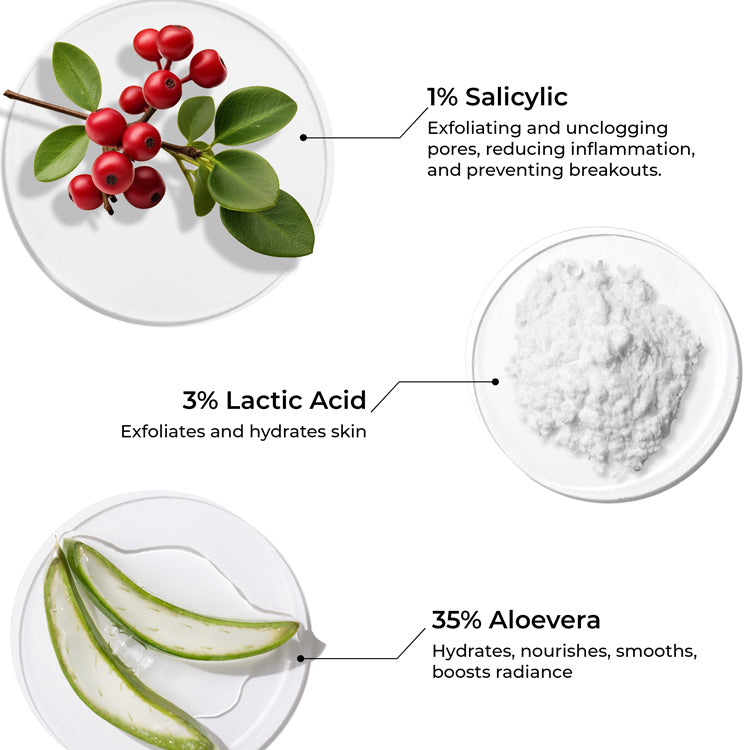 1% Salicylic Acid Body Lotion for Acne-Prone Skin