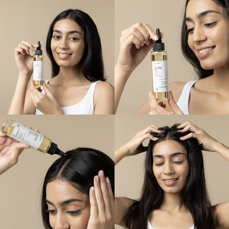 Tea Tree Hair Oil for Dandruff Control