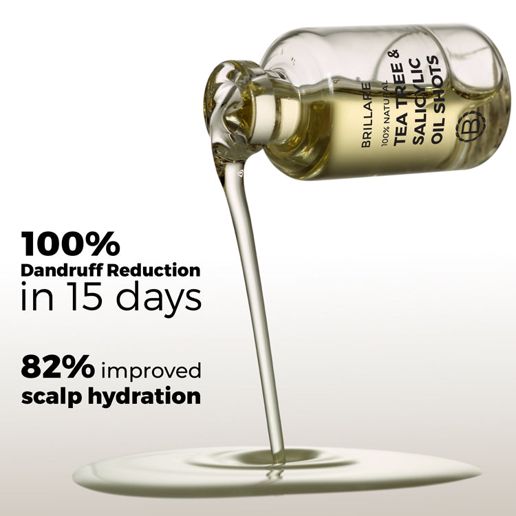 Tea Tree & Salicylic Oil Shots For Dandruff Control