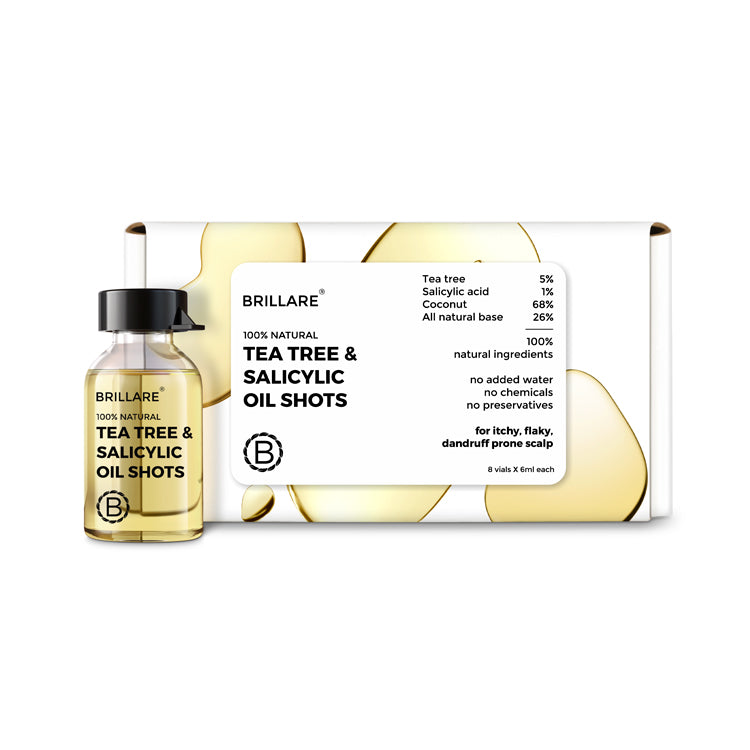 Tea Tree & Salicylic Oil Shots For Dandruff Control