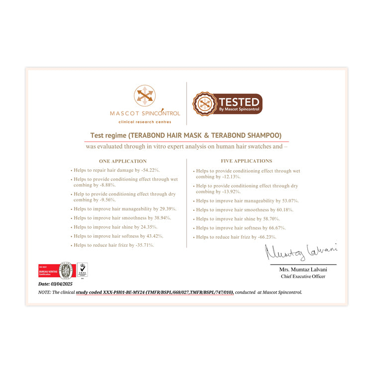 Terabond Mask For Smooth, Manageable Hair