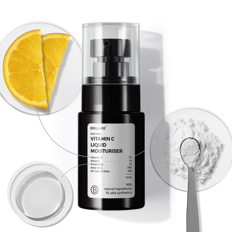 Vitamin C Liquid Moisturizer for bright, glowing skin