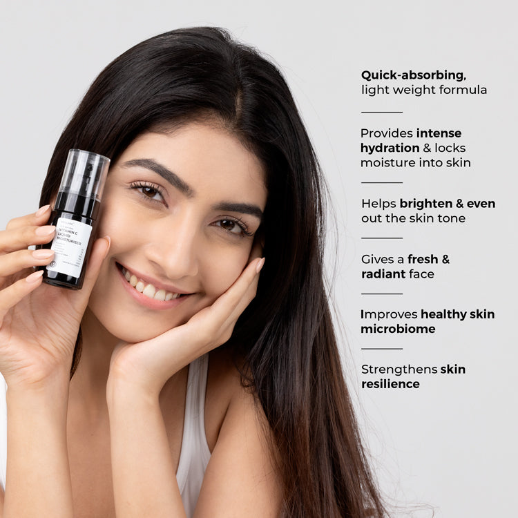 Vitamin C Liquid Moisturizer for bright, glowing skin