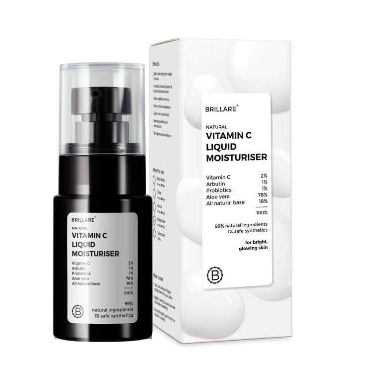 Vitamin C Liquid Moisturizer for bright, glowing skin