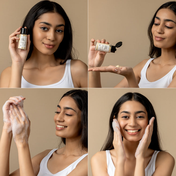 Vitamin C Powder Face Wash For Bright, Glowing Skin