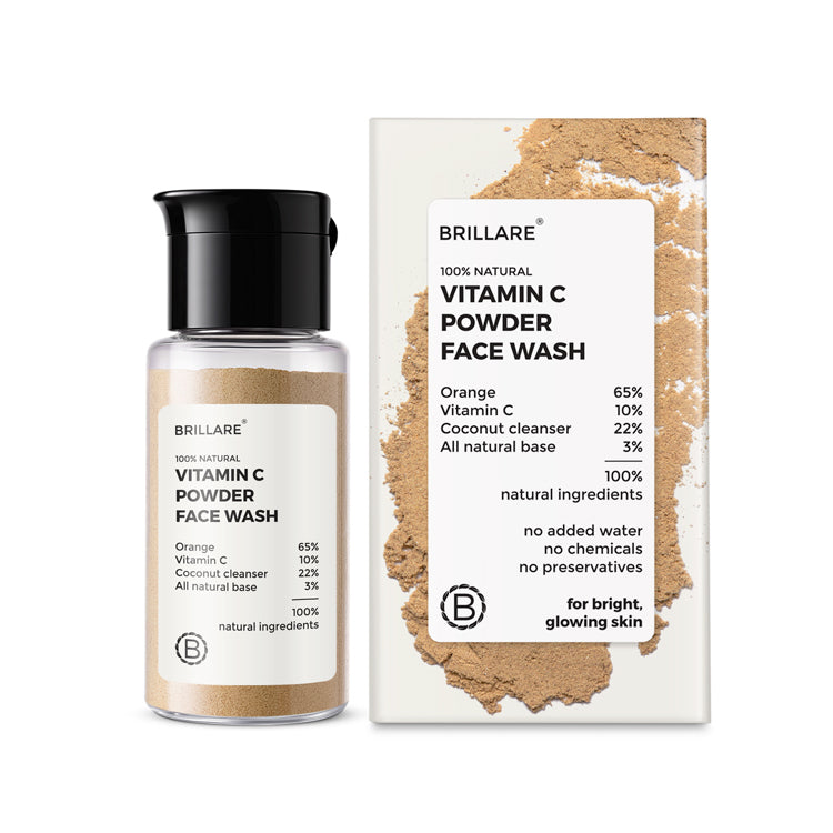 Vitamin C Powder Face Wash For Bright, Glowing Skin