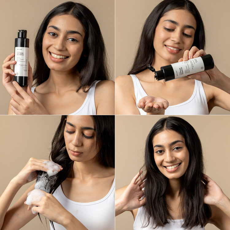 Caffeine Shampoo For Reducing Hair Loss and Breakage