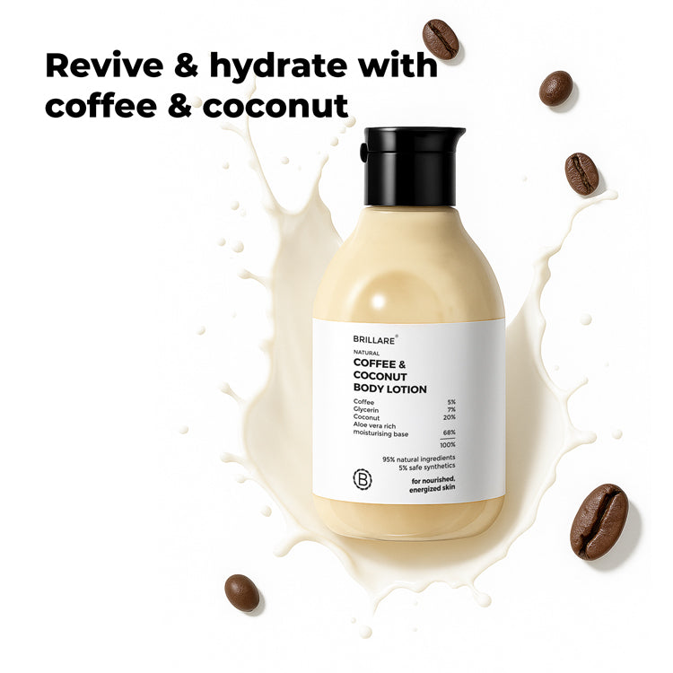 Coffee & Coconut Body Lotion for Energized & Moisturised Skin