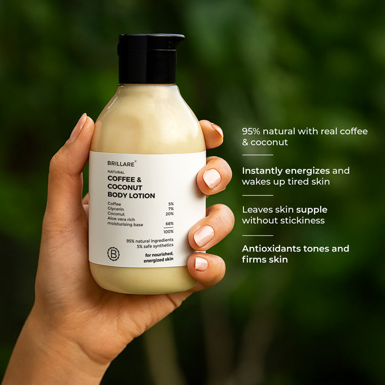 Coffee & Coconut Body Lotion for Energized & Moisturised Skin