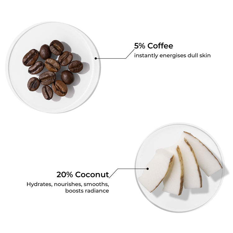 Coffee & Coconut Body Lotion for Energized & Moisturised Skin