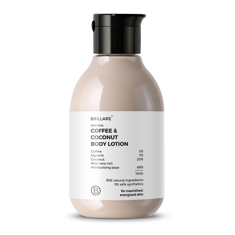 Coffee & Coconut Body Lotion for Energized & Moisturised Skin
