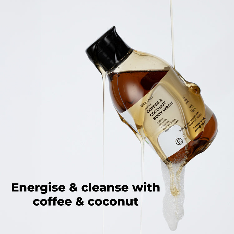 Coffee & Coconut Body Wash for Energized & Moisturised Skin
