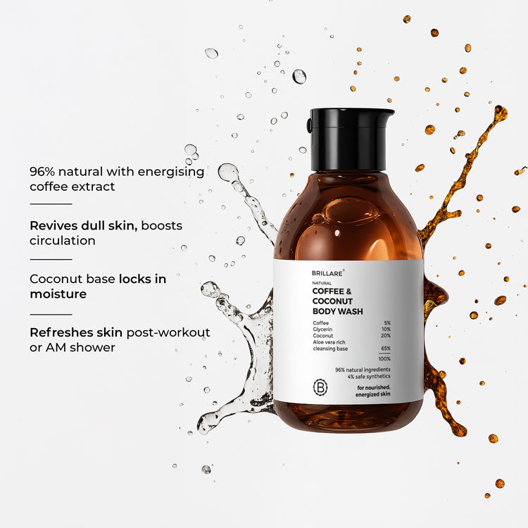 Coffee & Coconut Body Wash for Energized & Moisturised Skin