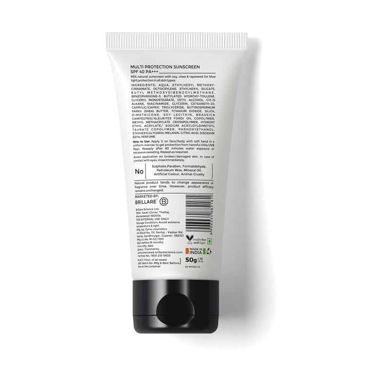 Multi-Protection Sunscreen SPF 40