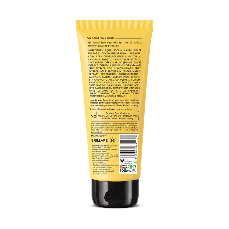 Oil Away Face Wash For Oily, Acne Prone Skin