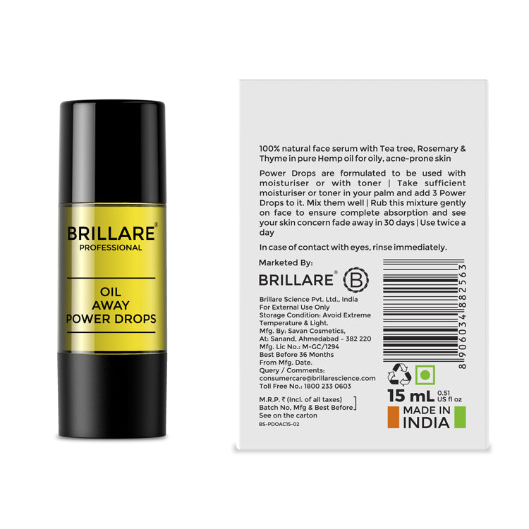 Oil Away Power Drops for Acne Prone Skin