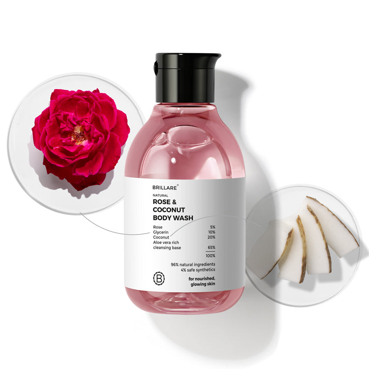Rose & Coconut Body Wash