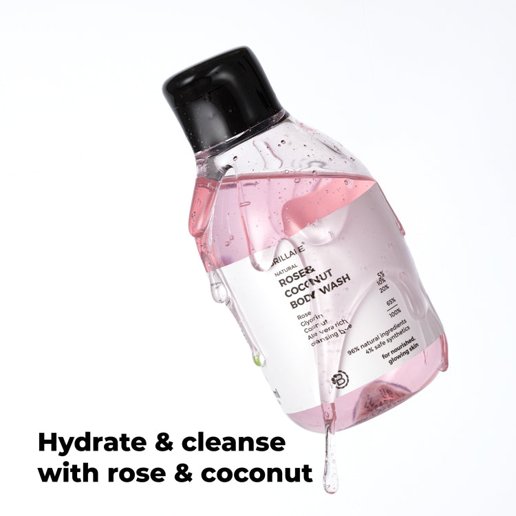 Rose & Coconut Body Wash