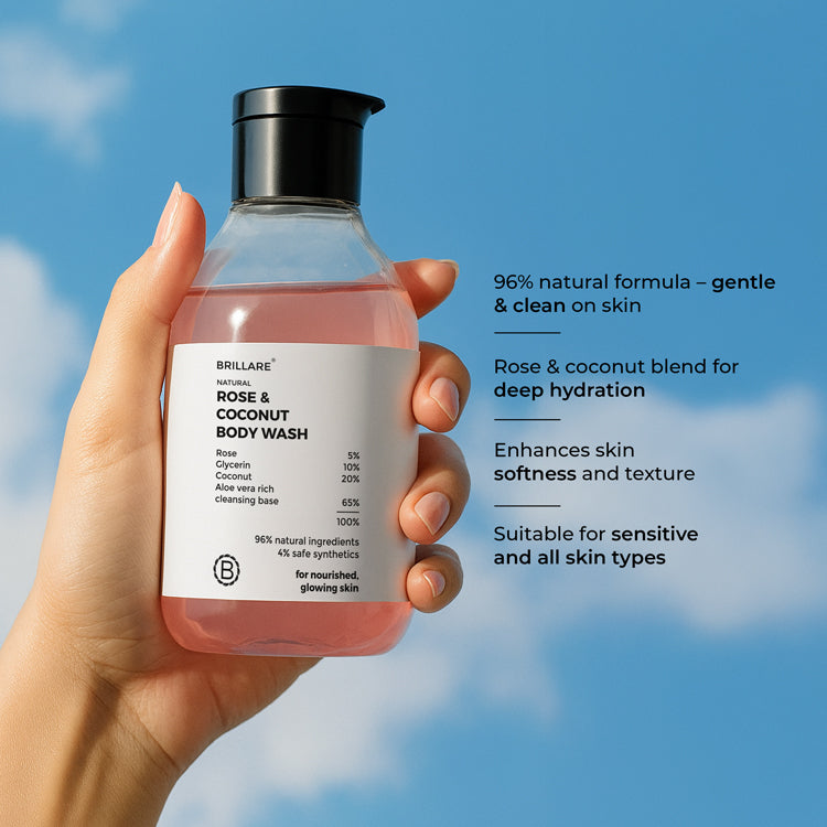 Rose & Coconut Body Wash