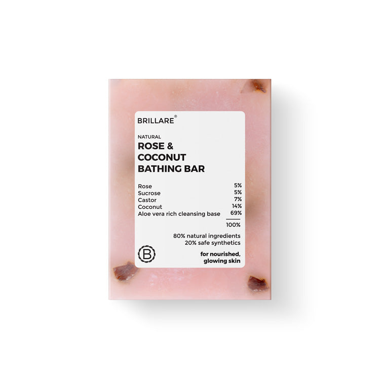 Rose & Coconut Bathing Bar