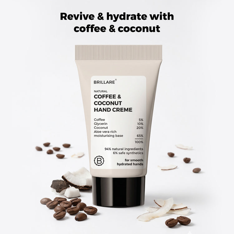 Mini Coffee & Coconut Hand Creme for Energized & Moisturised Skin (15 gm)