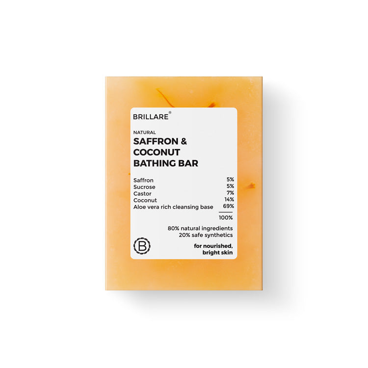 Saffron & Coconut Bathing Bar