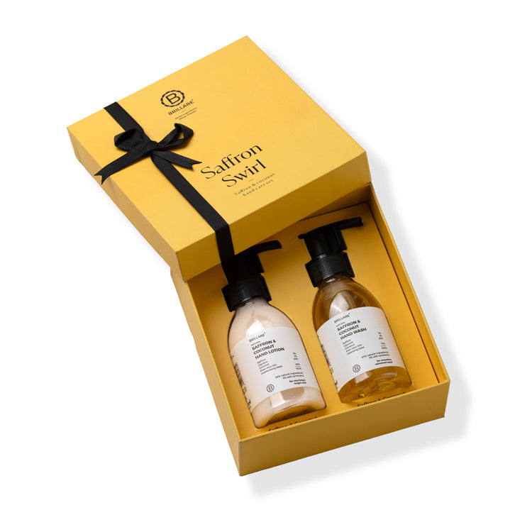 SAFFRON SWIRL HAND CARE KIT (PACK OF 2)