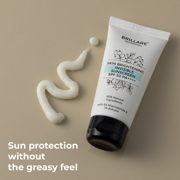 Skin Brightening Invisible Sunscreen with SPF50