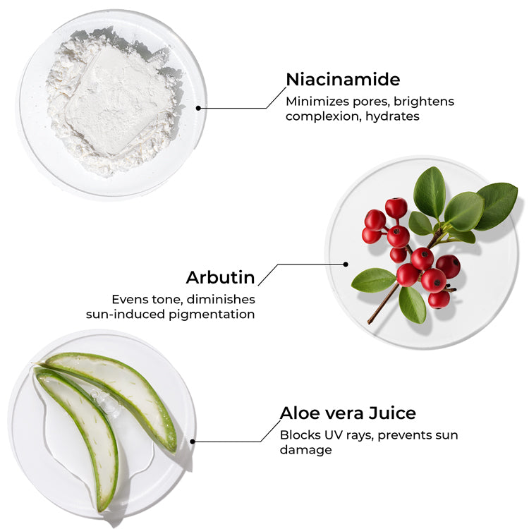 Skin Brightening Invisible Sunscreen with SPF50