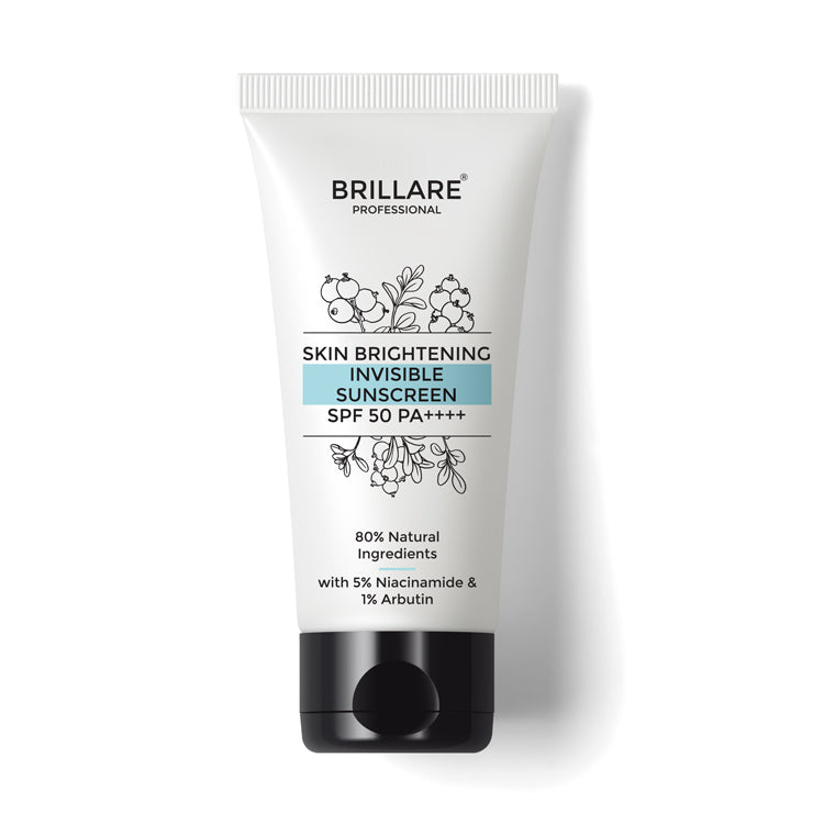 Skin Brightening Invisible Sunscreen with SPF50