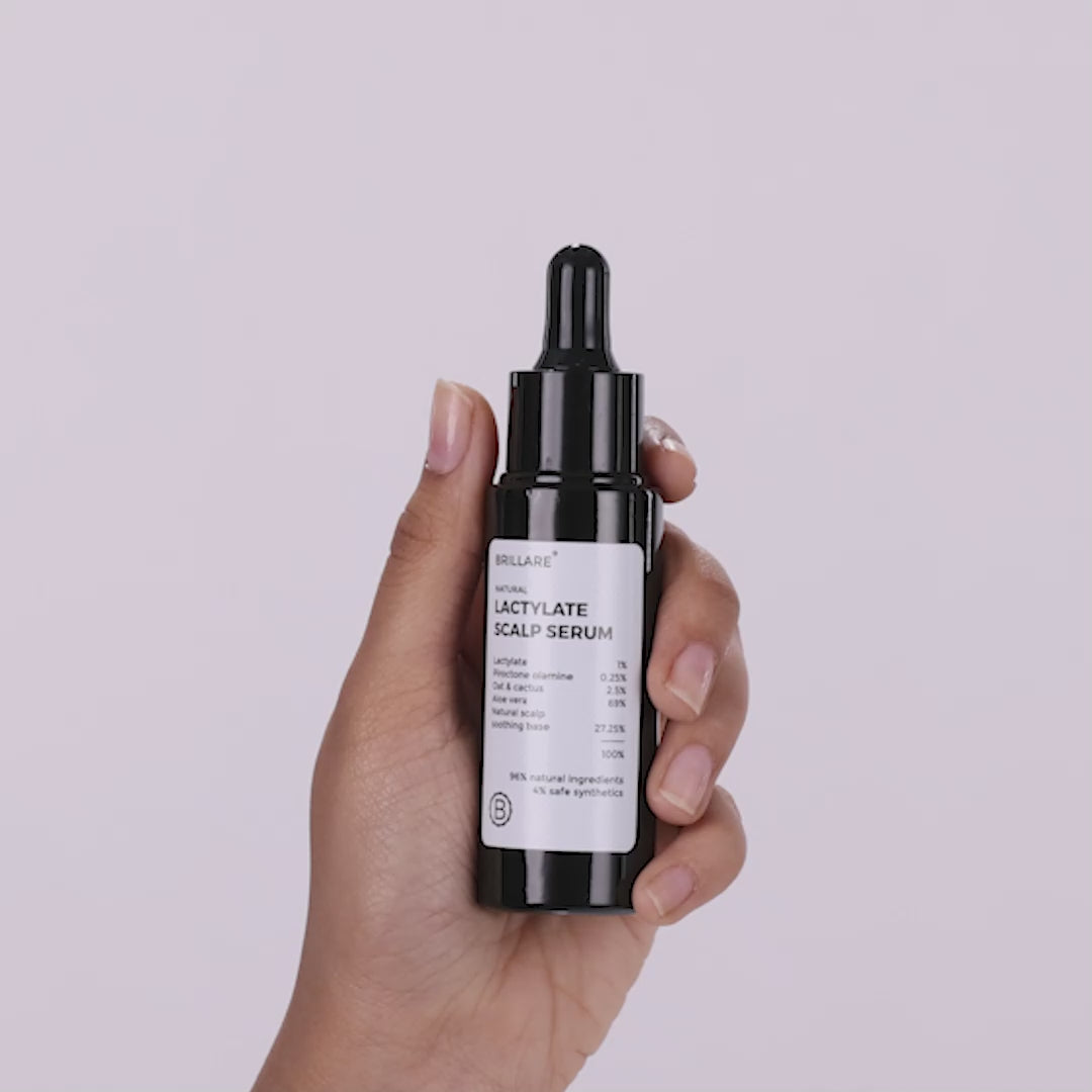 Lactylate & Piroctone Olamine Scalp Serum for Dandruff Control
