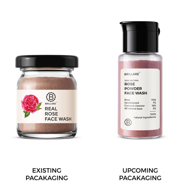 Rose Powder Face Wash Combo For youthful Skin