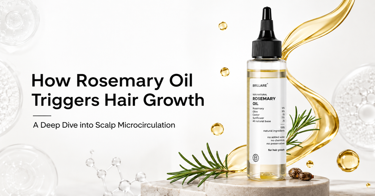 How Rosemary Oil Triggers Hair Growth: A Deep Dive into Scalp Microcirculation