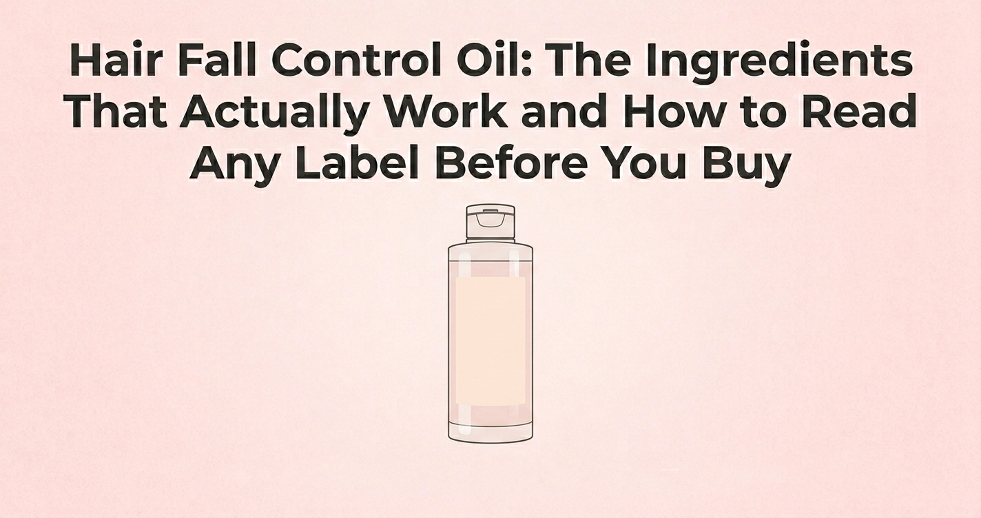  Hair Fall Control Oil: The Ingredients That Actually Work and How to Read Any Label Before You Buy 