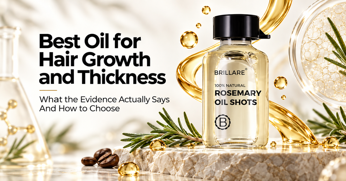 Best Oil for Hair Growth and Thickness: What the Evidence Actually Says And How to Choose